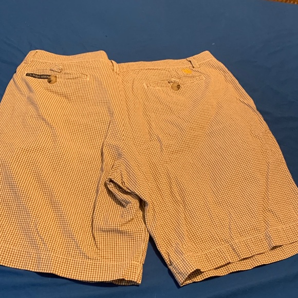 U.S. Polo Assn. Brown and White Checkered Trousers - Picture 3 of 3